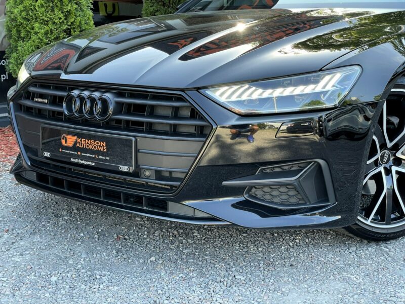 Audi A7 S-Line, Quattro, Polski Salon, Serwis ASO, Bezwypadkowy, RATA 3400 zł 4G9 (2018-)