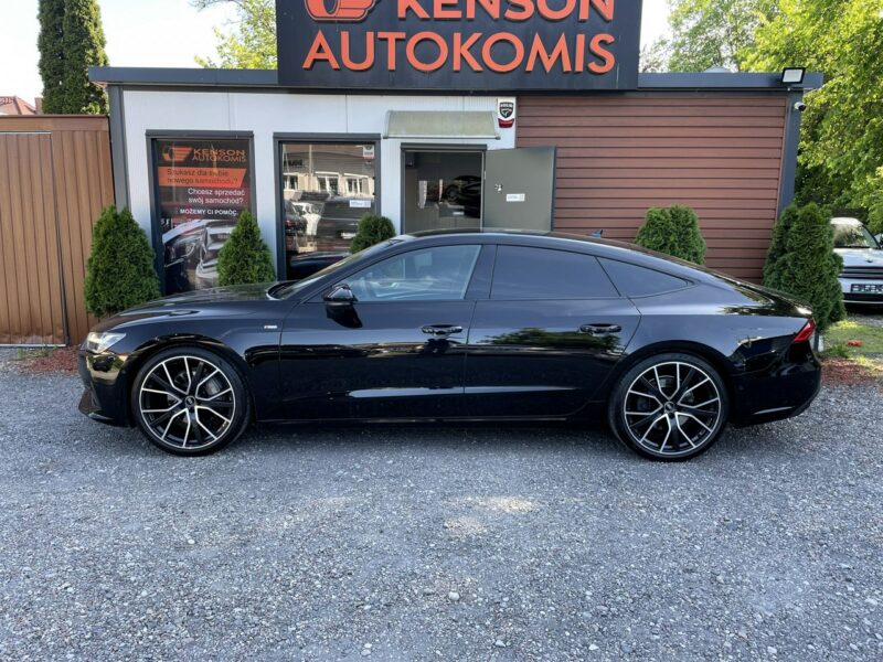 Audi A7 S-Line, Quattro, Polski Salon, Serwis ASO, Bezwypadkowy, RATA 3400 zł 4G9 (2018-)