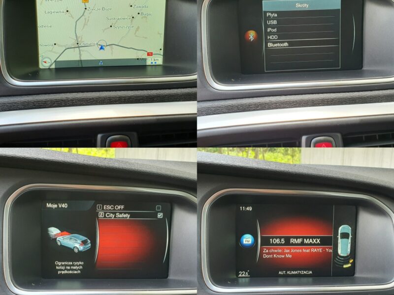 Volvo V40 2.0 D2 120KM # Momentum # Navi # Climatronic # Skóra # BIAŁY !!! II (2012-)
