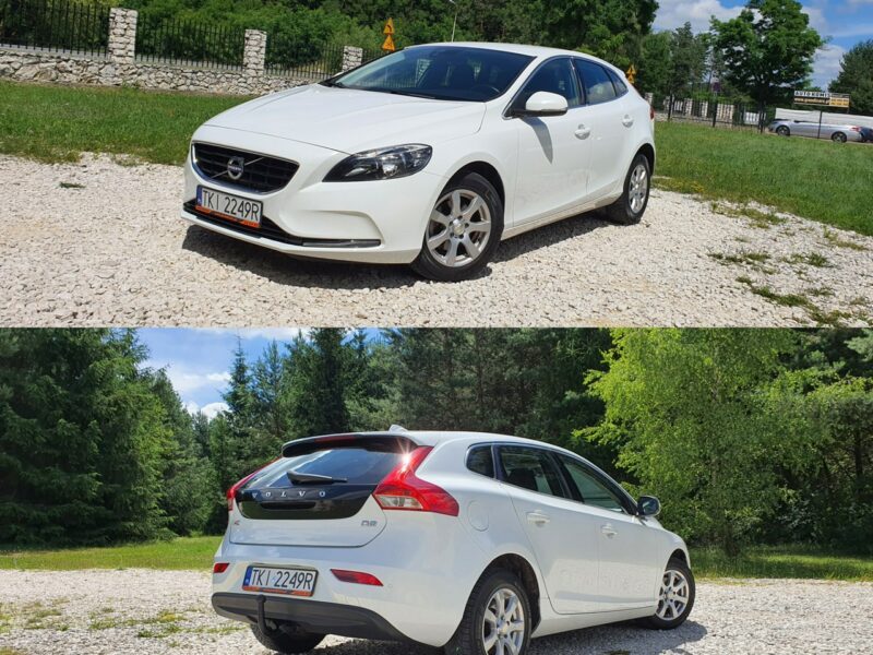 Volvo V40 2.0 D2 120KM # Momentum # Navi # Climatronic # Skóra # BIAŁY !!! II (2012-)