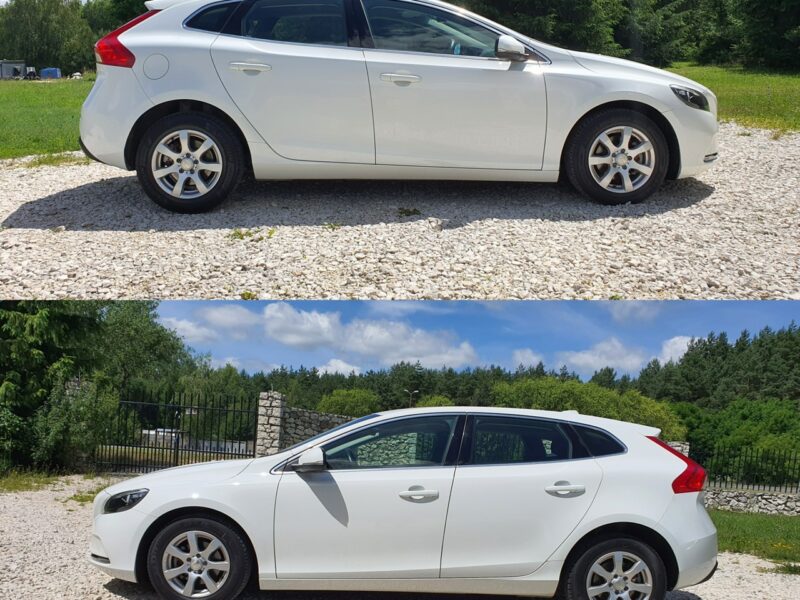 Volvo V40 2.0 D2 120KM # Momentum # Navi # Climatronic # Skóra # BIAŁY !!! II (2012-)