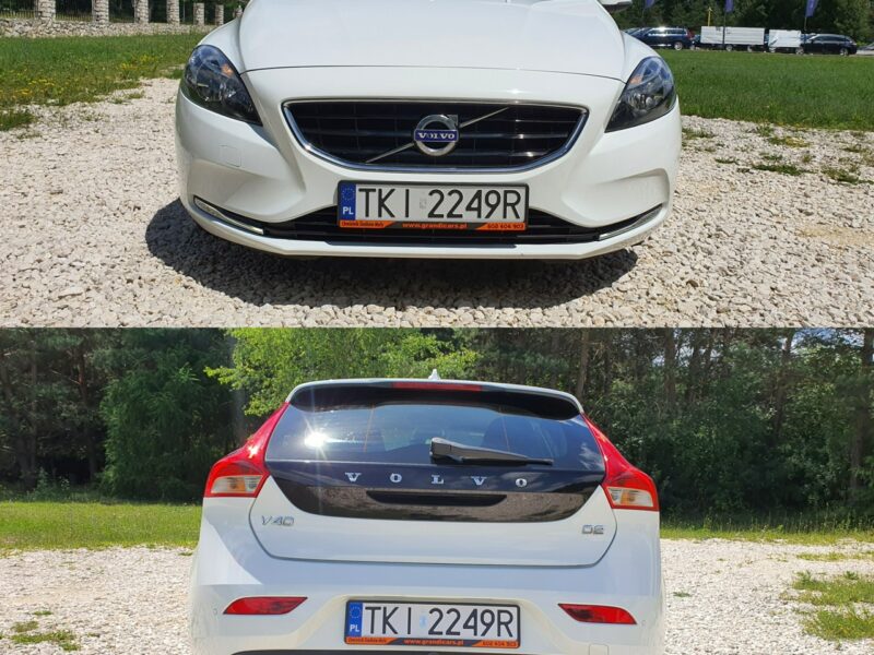 Volvo V40 2.0 D2 120KM # Momentum # Navi # Climatronic # Skóra # BIAŁY !!! II (2012-)