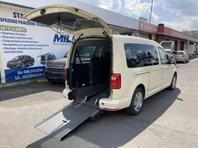Volkswagen Caddy Caddy Maxi2.0 TDI dla Niepełnosprawnych inwalida SPRZEDAŻ-WYNAJM 2017 IV (2015-)
