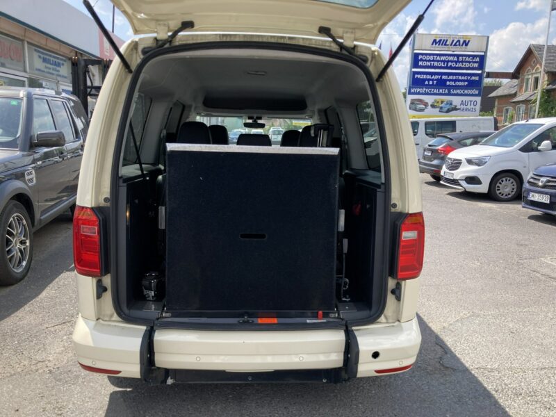 Volkswagen Caddy Caddy Maxi2.0 TDI dla Niepełnosprawnych inwalida SPRZEDAŻ-WYNAJM 2017 IV (2015-)