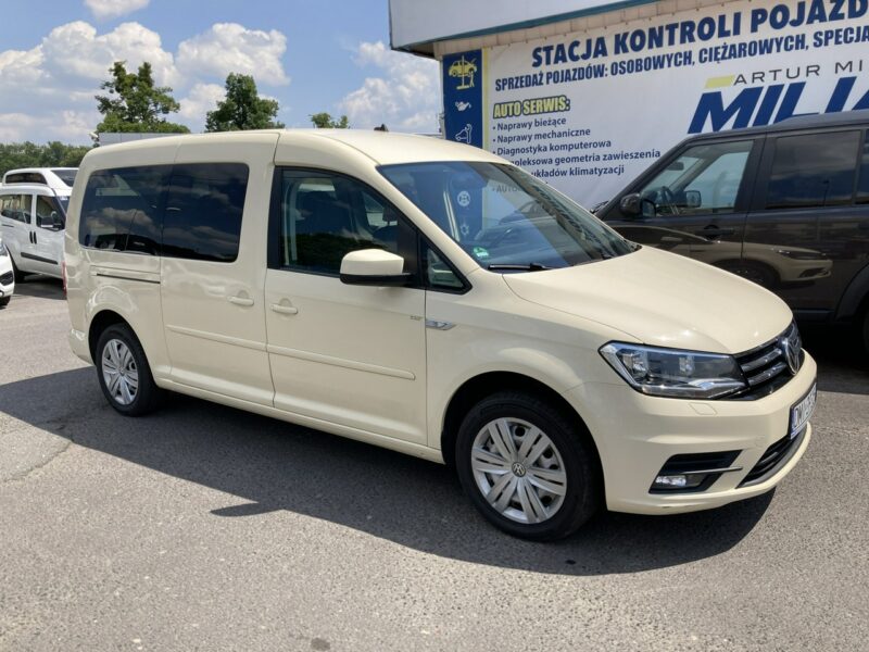 Volkswagen Caddy Caddy Maxi2.0 TDI dla Niepełnosprawnych inwalida SPRZEDAŻ-WYNAJM 2017 IV (2015-)