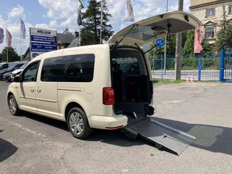 Volkswagen Caddy Caddy Maxi2.0 TDI dla Niepełnosprawnych inwalida SPRZEDAŻ-WYNAJM 2017 IV (2015-)