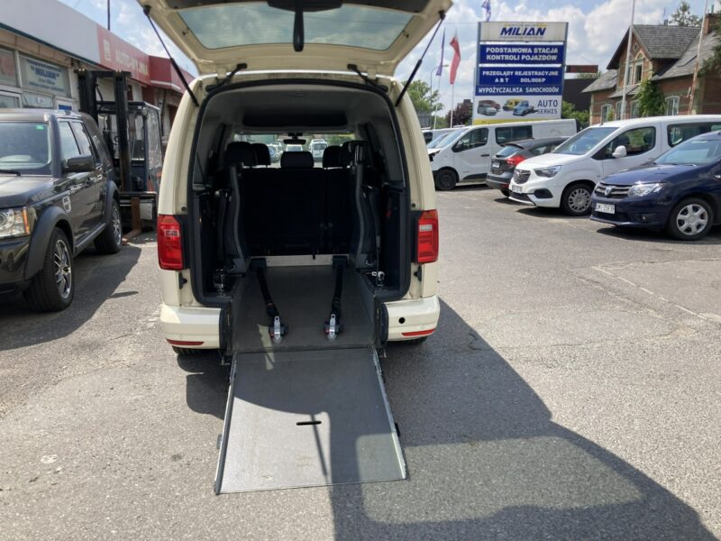 Volkswagen Caddy Caddy Maxi2.0 TDI dla Niepełnosprawnych inwalida SPRZEDAŻ-WYNAJM 2017 IV (2015-)