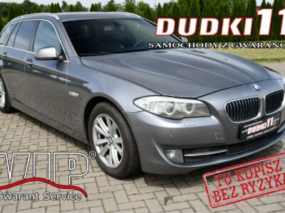 BMW 520 2,0D Dudki11 Skóry,Duża Navi,Podg.Fot.Panorama Dach.Ledy F10 (2009-2017)