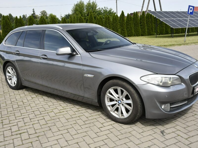 BMW 520 2,0D Dudki11 Skóry,Duża Navi,Podg.Fot.Panorama Dach.Ledy F10 (2009-2017)