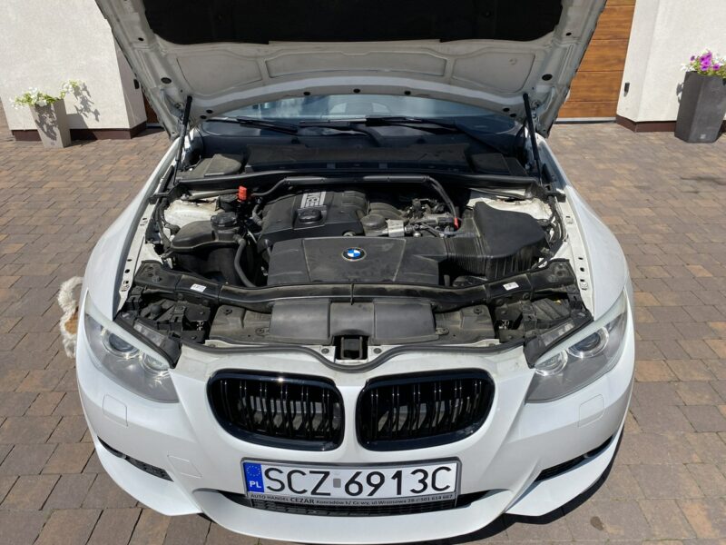 BMW 320 2.0 M Pakiet full opcja biała perła ledy bi xenon nawi alu 19 E90E91E92E93(2005-2012)