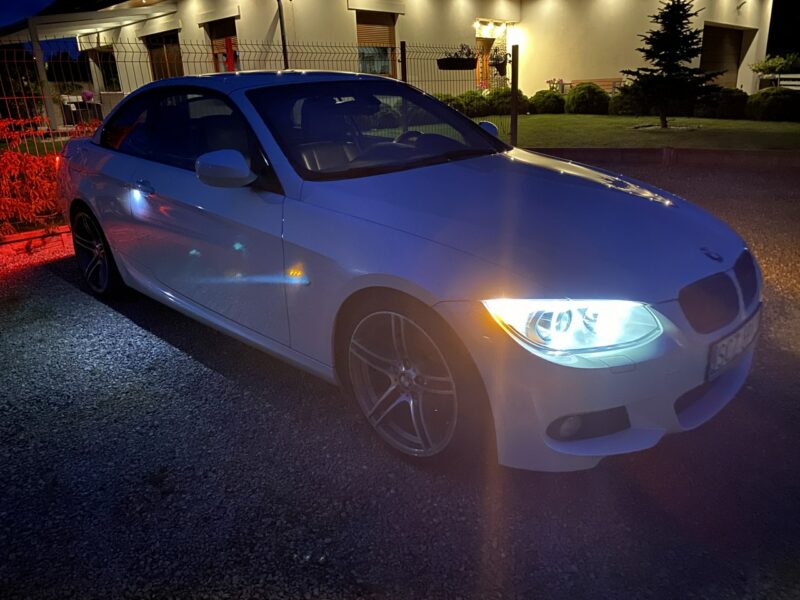 BMW 320 2.0 M Pakiet full opcja biała perła ledy bi xenon nawi alu 19 E90E91E92E93(2005-2012)