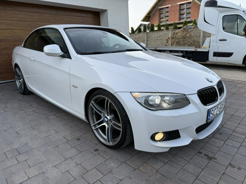 BMW 320 2.0 M Pakiet full opcja biała perła ledy bi xenon nawi alu 19 E90E91E92E93(2005-2012)