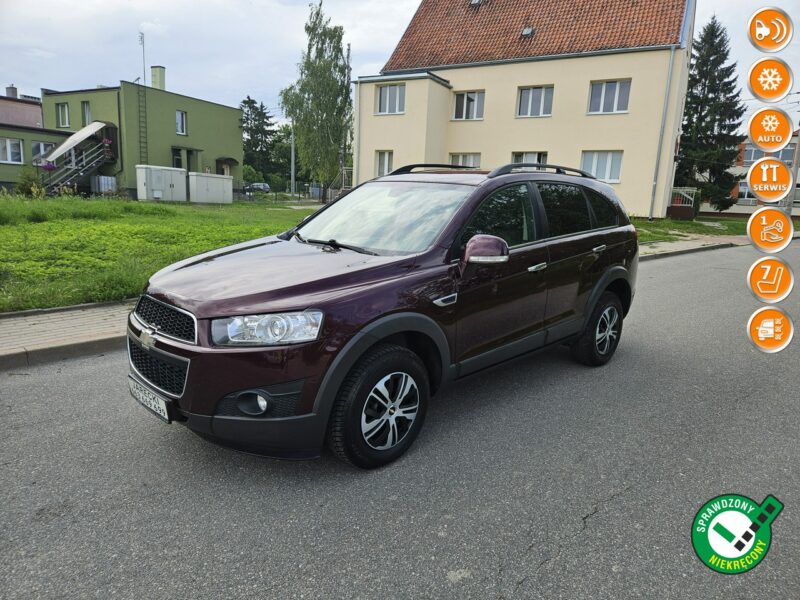 Chevrolet Captiva Opłacona Zadbana Serwisowana 7 Foteli 1Wł Po Dużym Serwisie II (2011-)