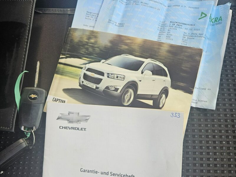 Chevrolet Captiva Opłacona Zadbana Serwisowana 7 Foteli 1Wł Po Dużym Serwisie II (2011-)