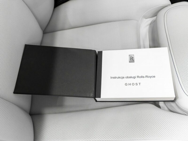 Rolls-Royce Ghost 6.6 V12 570KM. Gwiezdny sufit Starlight. Salon PL. 1 właściciel. FV23%