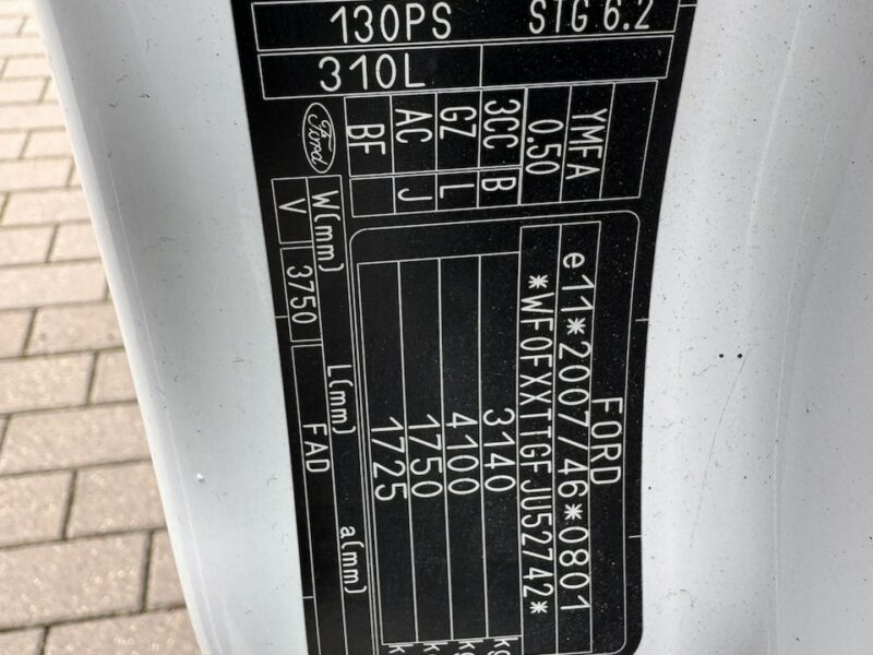 Ford Transit 350 Kombi 2.0TDCI 130PS platforma na wózek VII (2013-)