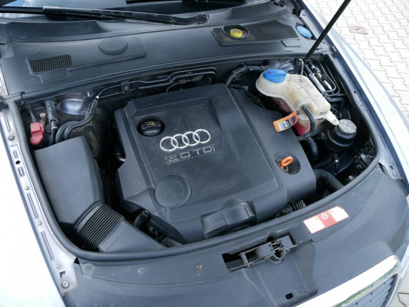 Audi A6 2.0TDI 140KM Eu4 Sedan -1 Wł od 17 lat +Nowe hamulce +Skóra +Koła zima C6 (2004-2011)