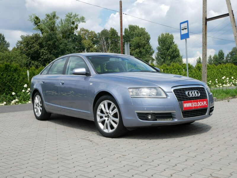 Audi A6 2.0TDI 140KM Eu4 Sedan -1 Wł od 17 lat +Nowe hamulce +Skóra +Koła zima C6 (2004-2011)