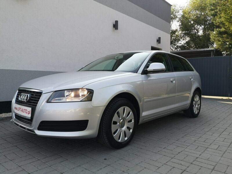Audi A3 1.6 MPI 102KM SPORTBACK Klimatronic Isofix Alu Serwis Gwarancja 8P (2003-2012)