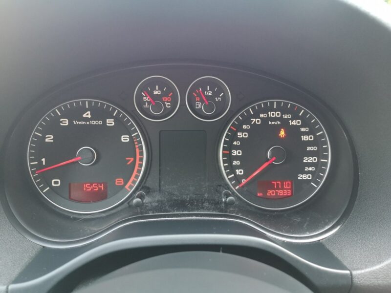 Audi A3 1.6 MPI 102KM SPORTBACK Klimatronic Isofix Alu Serwis Gwarancja 8P (2003-2012)