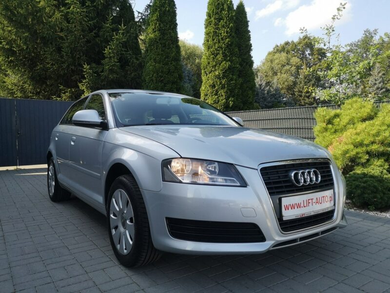 Audi A3 1.6 MPI 102KM SPORTBACK Klimatronic Isofix Alu Serwis Gwarancja 8P (2003-2012)