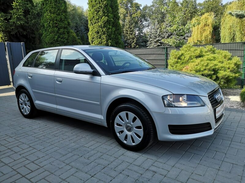 Audi A3 1.6 MPI 102KM SPORTBACK Klimatronic Isofix Alu Serwis Gwarancja 8P (2003-2012)