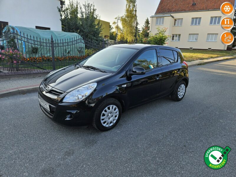 Hyundai i20 Opłacony Zdrowy Zadbany Serwisowany z Klimatyzacją 1 WŁ I (2008-2014)