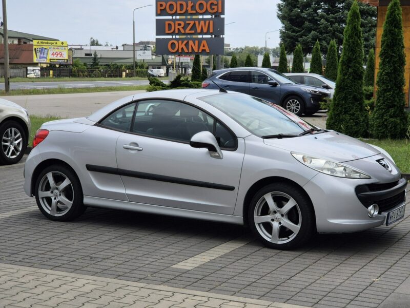 Peugeot 207 CC 1.6B, 2008r, Przebieg 132tyś, El. Dach,