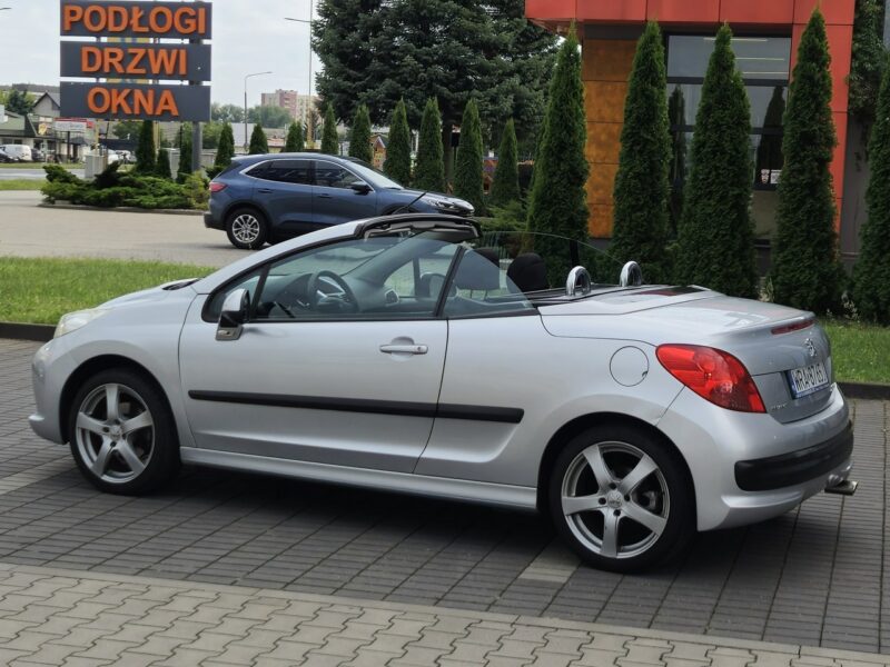 Peugeot 207 CC 1.6B, 2008r, Przebieg 132tyś, El. Dach,