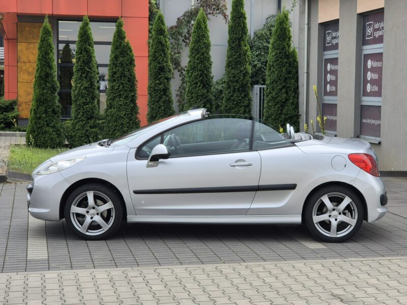 Peugeot 207 CC 1.6B, 2008r, Przebieg 132tyś, El. Dach,