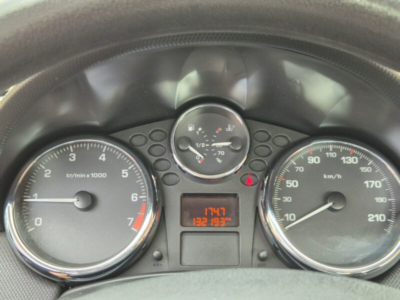 Peugeot 207 CC 1.6B, 2008r, Przebieg 132tyś, El. Dach,