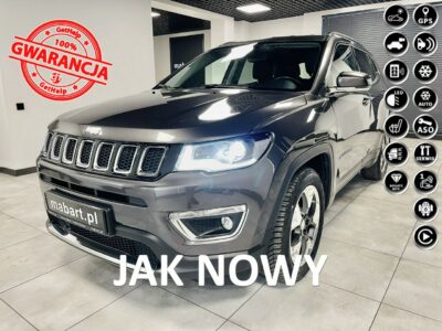 Jeep Compass 1.6 M-Jet 120KM*Black*Lift*Skóry*El.Fotele*Full Led*Navi*KeyLessGoFULL II (2016-)