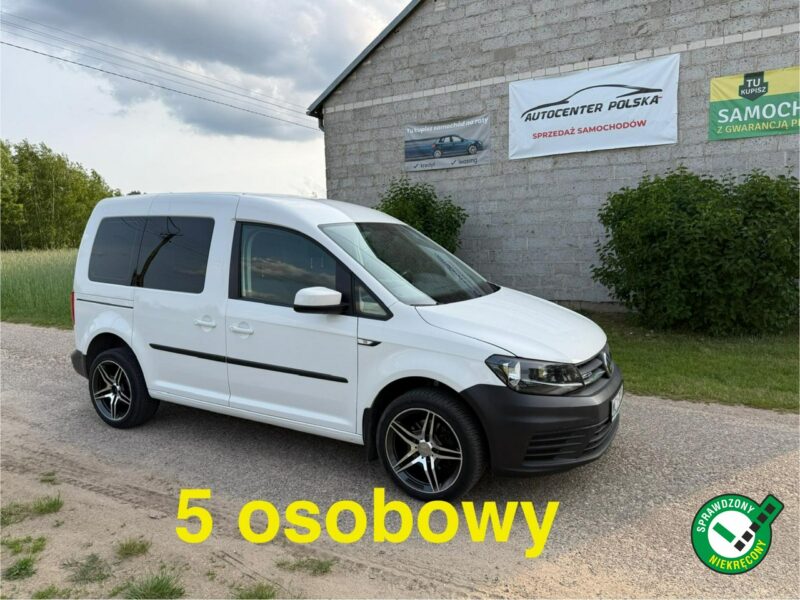 Volkswagen Caddy benzyna z Nową instalacją LPG 5osobowy IV (2015-)