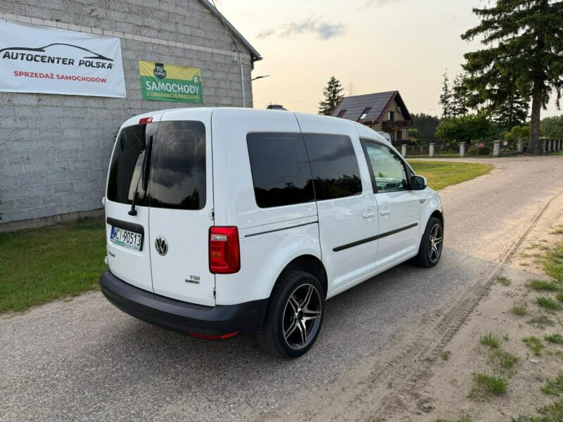 Volkswagen Caddy benzyna z Nową instalacją LPG 5osobowy IV (2015-)