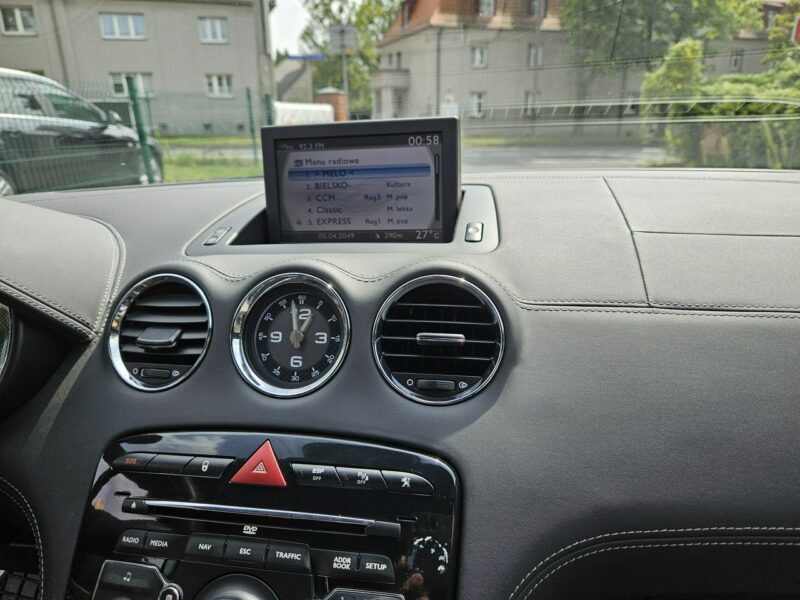 Peugeot RCZ Skóra / Nawigacja / Podgrzewane fotele / Klimatronic