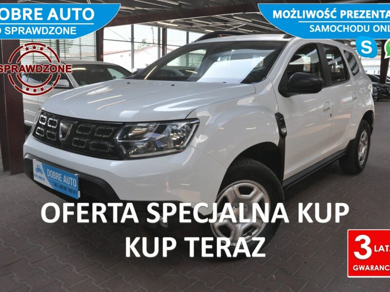 Dacia Duster 1.5 115KM, 4x4, I Właściciel,Tempomat, Czujniki Cofania, FV 23% II (2017-2024)