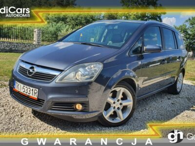 Opel Zafira 2.0 TURBO 200KM # NAVI # Climatronic # Parktronic # Skóra # 7 Osobowa B (2005-2011)