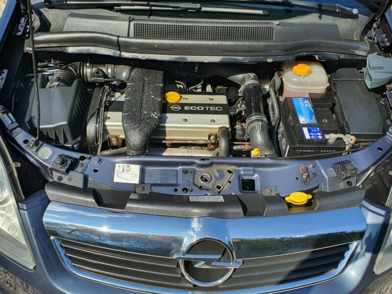 Opel Zafira 2.0 TURBO 200KM # NAVI # Climatronic # Parktronic # Skóra # 7 Osobowa B (2005-2011)