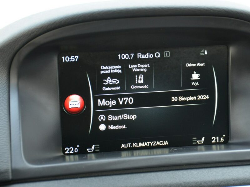 Volvo V70 Zarejestrowane 2.0D4 181KM Lift Serwis Bi-xenon Navi As.pasa ruchu III (2007-)