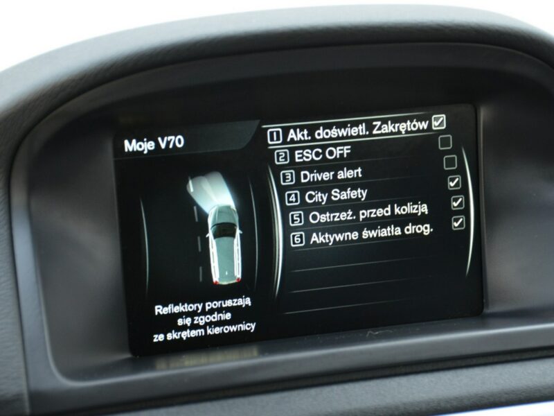 Volvo V70 Zarejestrowane 2.0D4 181KM Lift Serwis Bi-xenon Navi As.pasa ruchu III (2007-)