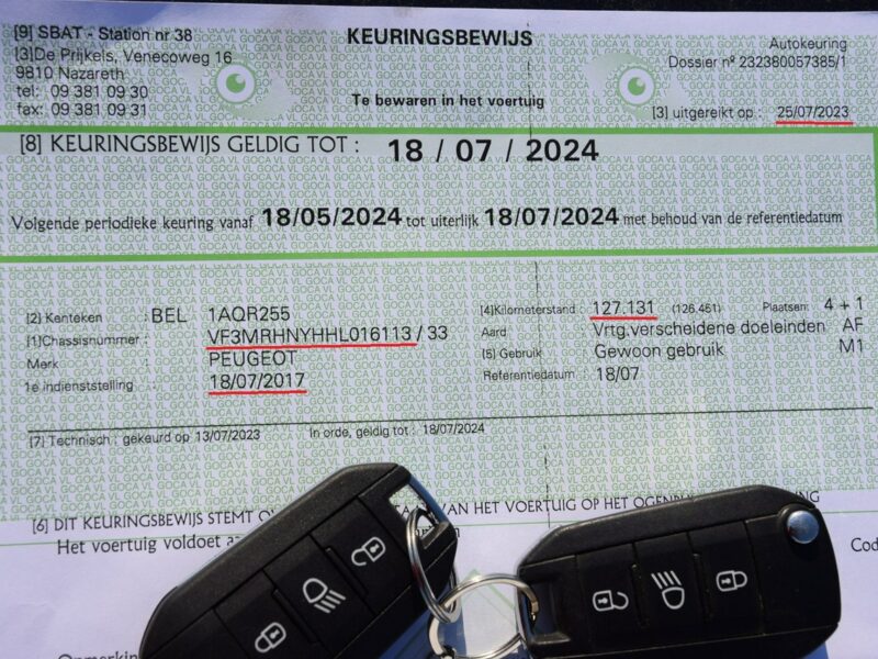 Peugeot 5008 1.2i 7-osób Panoramadach Navi Euro-6b 144tys.km Nowy rozrząd i dwumasa II (2017-)