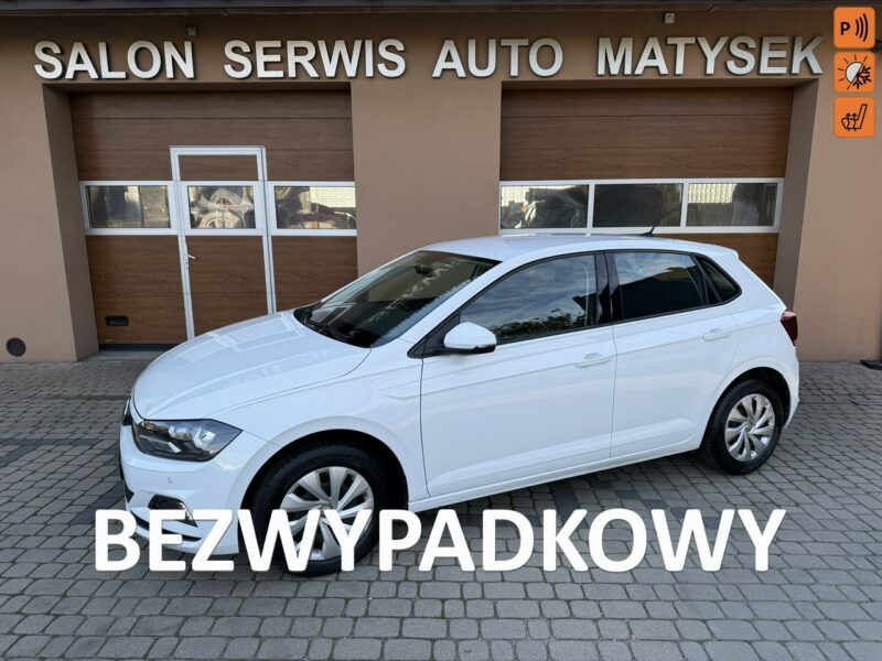 Volkswagen Polo 1,0 65KM Rej. 03.2019 Klimatyzacja 2xPDC Nawigacja VI (2017-)