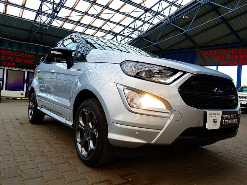 Ford EcoSport ST-LINE Skóra+Navi+Kamera 125KM 3Lata GWARANCJI I-wł Kraj Bezwypadkowy II (2013-)