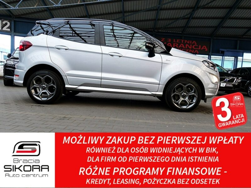 Ford EcoSport ST-LINE Skóra+Navi+Kamera 125KM 3Lata GWARANCJI I-wł Kraj Bezwypadkowy II (2013-)