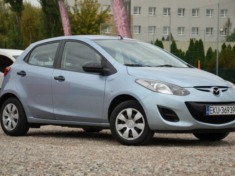 Mazda 2 Zarejestrowana 1.3+Gaz Serwis Klima Gwarancja II (2007-2014)