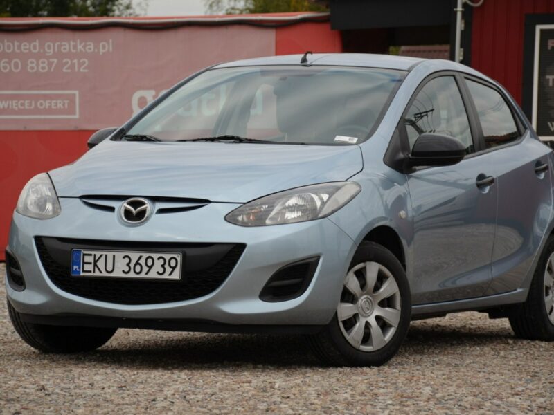 Mazda 2 Zarejestrowana 1.3+Gaz Serwis Klima Gwarancja II (2007-2014)