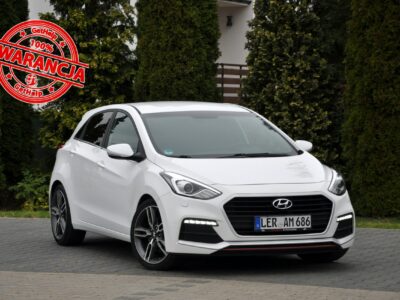 Hyundai i30 1.6Turbo(186KM)*Xenon*Led*Navi*Kamera*Skóry*Grzana Kierow.*Alu18"ASO II (2012 - 2016)