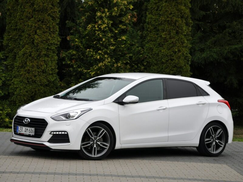Hyundai i30 1.6Turbo(186KM)*Xenon*Led*Navi*Kamera*Skóry*Grzana Kierow.*Alu18"ASO II (2012 - 2016)