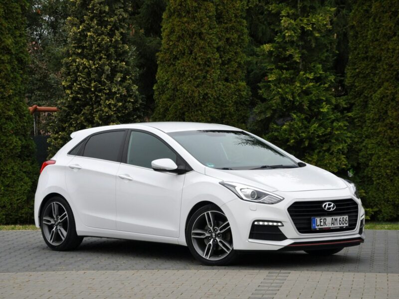 Hyundai i30 1.6Turbo(186KM)*Xenon*Led*Navi*Kamera*Skóry*Grzana Kierow.*Alu18"ASO II (2012 - 2016)
