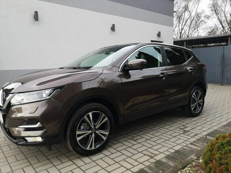 Nissan Qashqai 1618 cm 163KM Klimarton Navi Kamera 360 Alu Servis Tekna + Gwarancja II (2013-2021)
